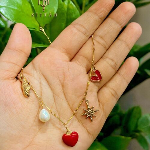 Ruby Whimsy Charm Chain