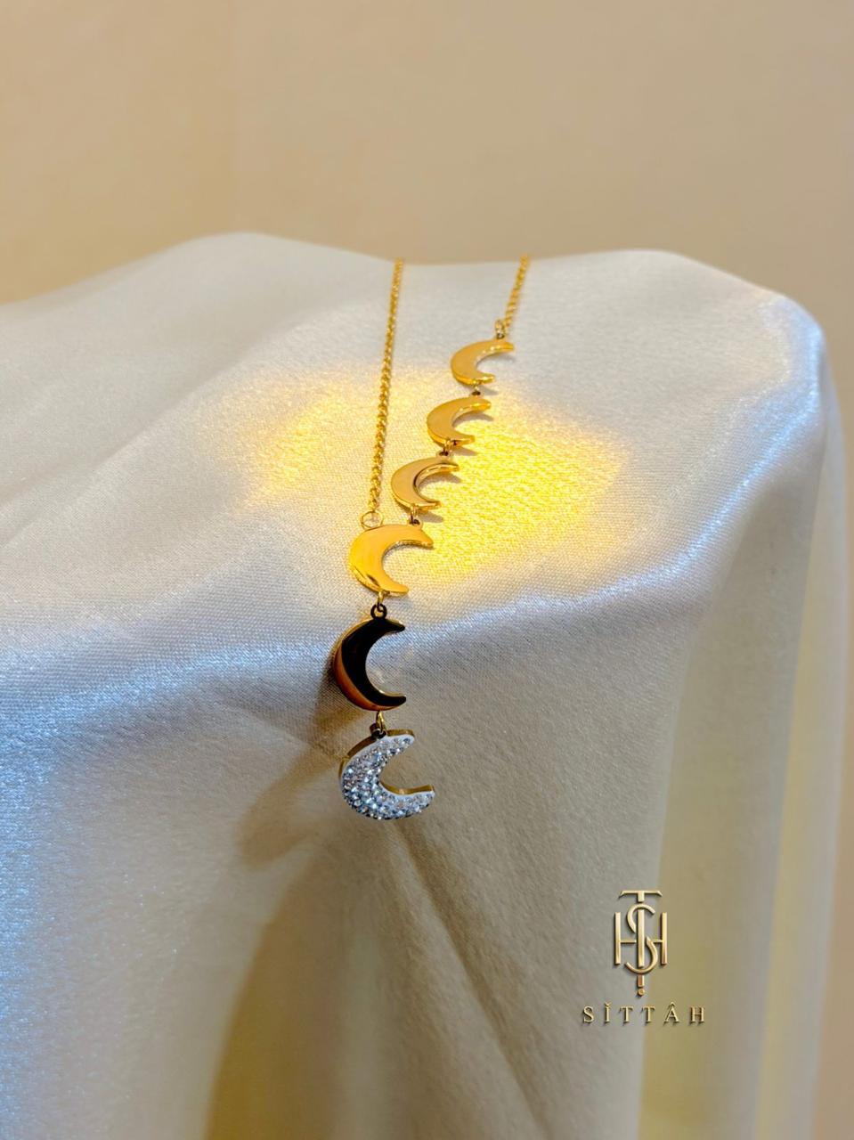 Moonfall Cascade Necklace - Image 2