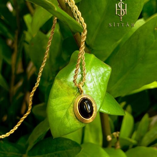 Midnight Halo Necklace
