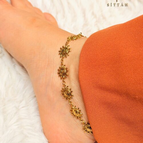 Sun Goddess Anklet