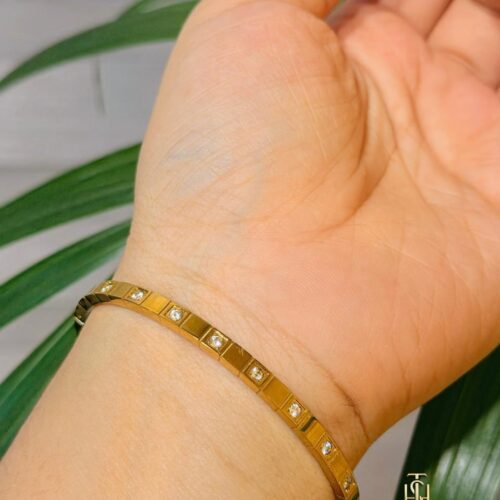 Celeste Spark Tennis Bangle