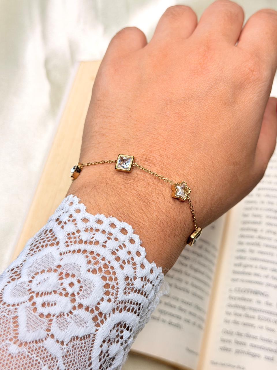 Celestial Clover Bracelet