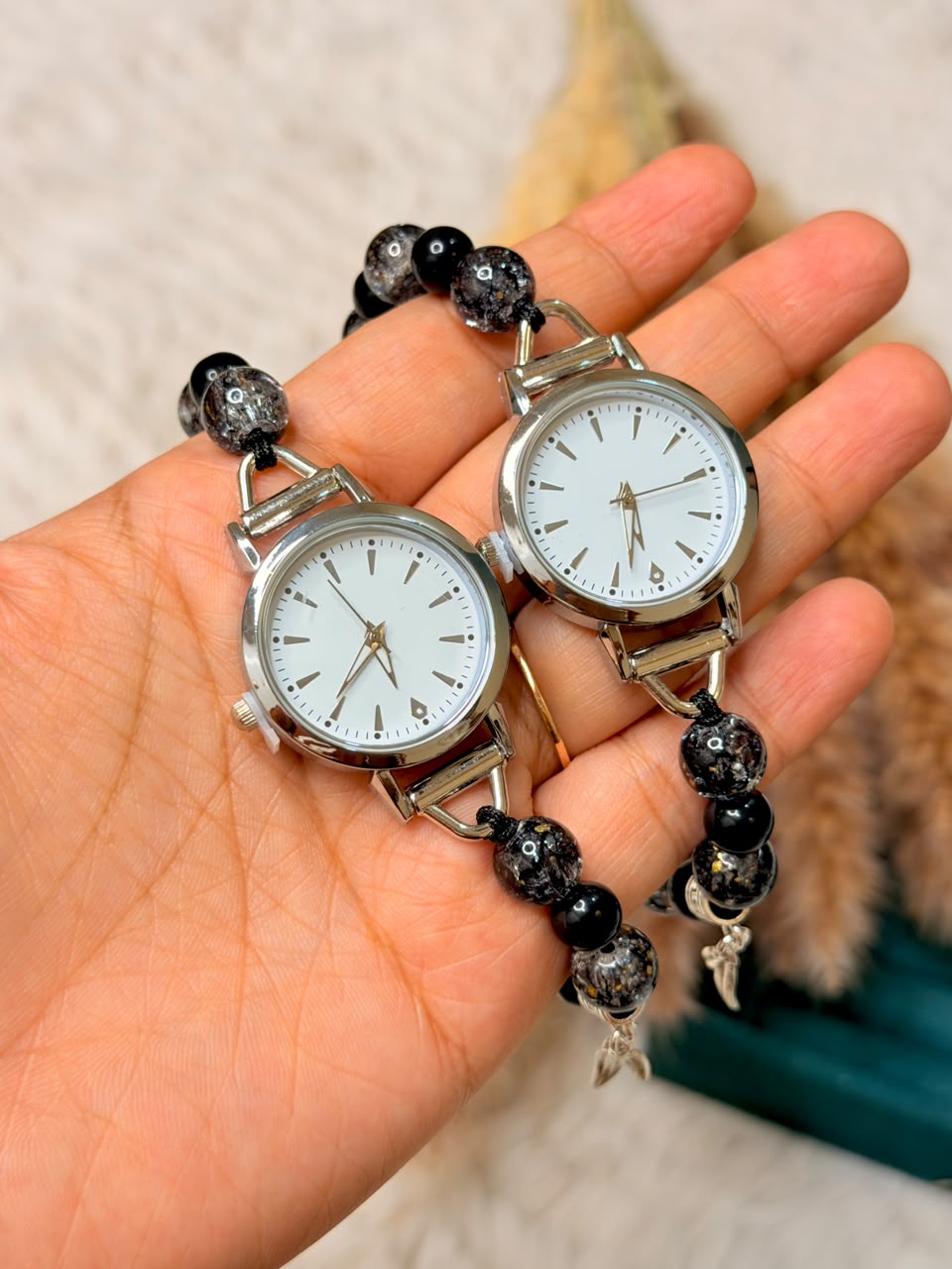 Midnight Marble Watch Bracelet - Image 2