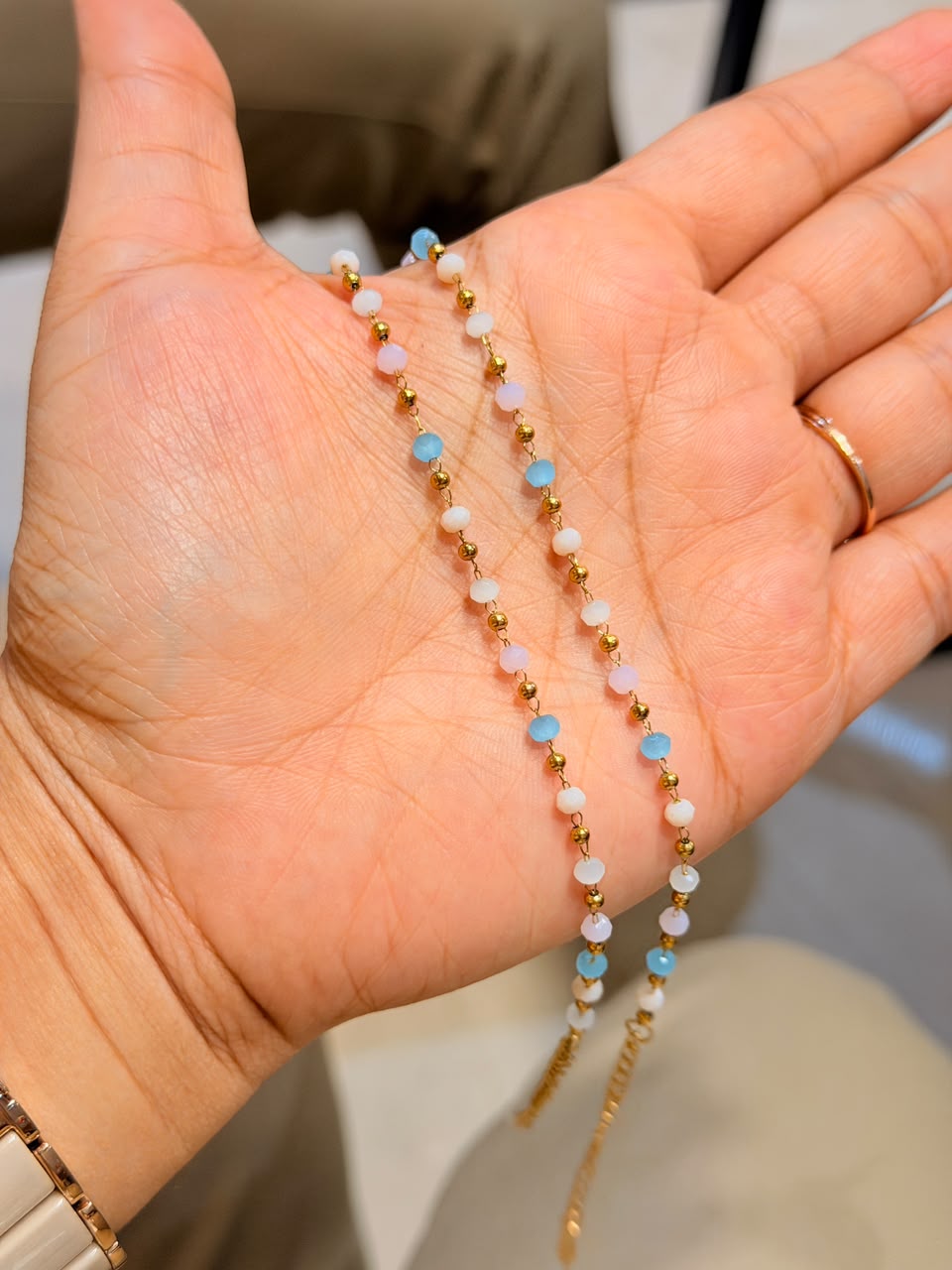 Bluebell Bliss Anklet - Image 2