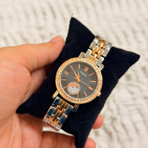 Fossil Noir Radiance Watch