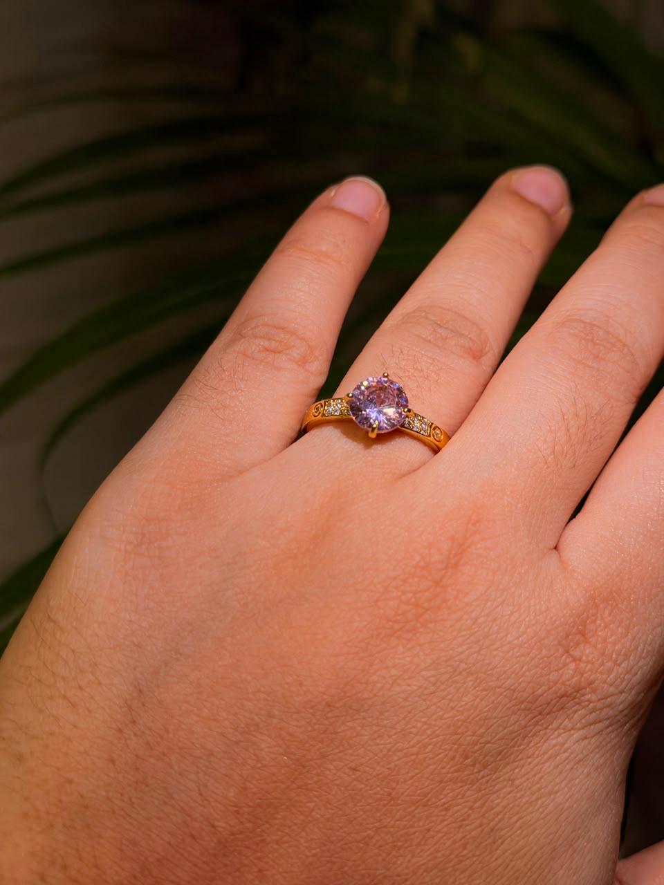 Lavender Majesty Ring