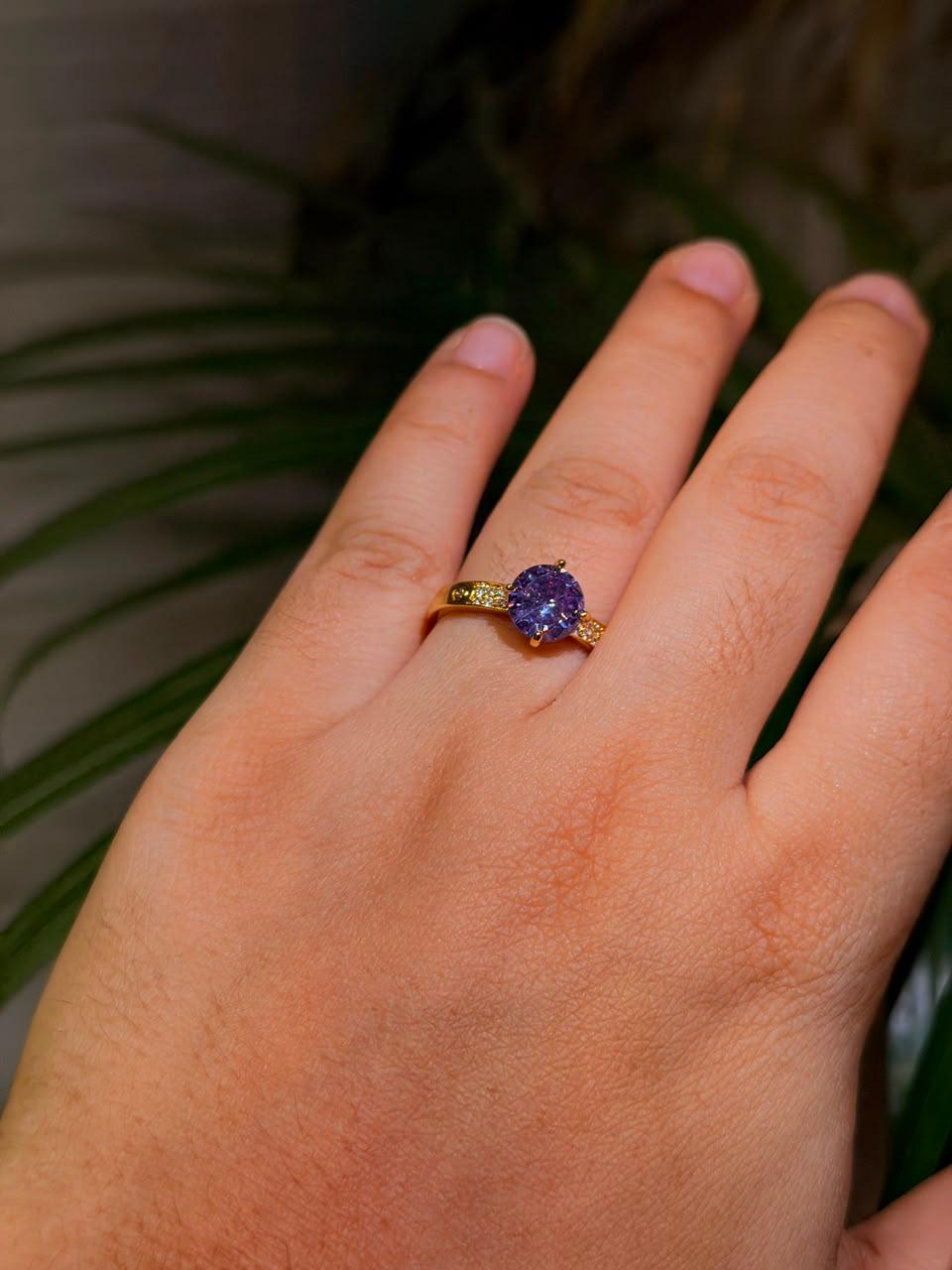 Lavender Luxe Ring