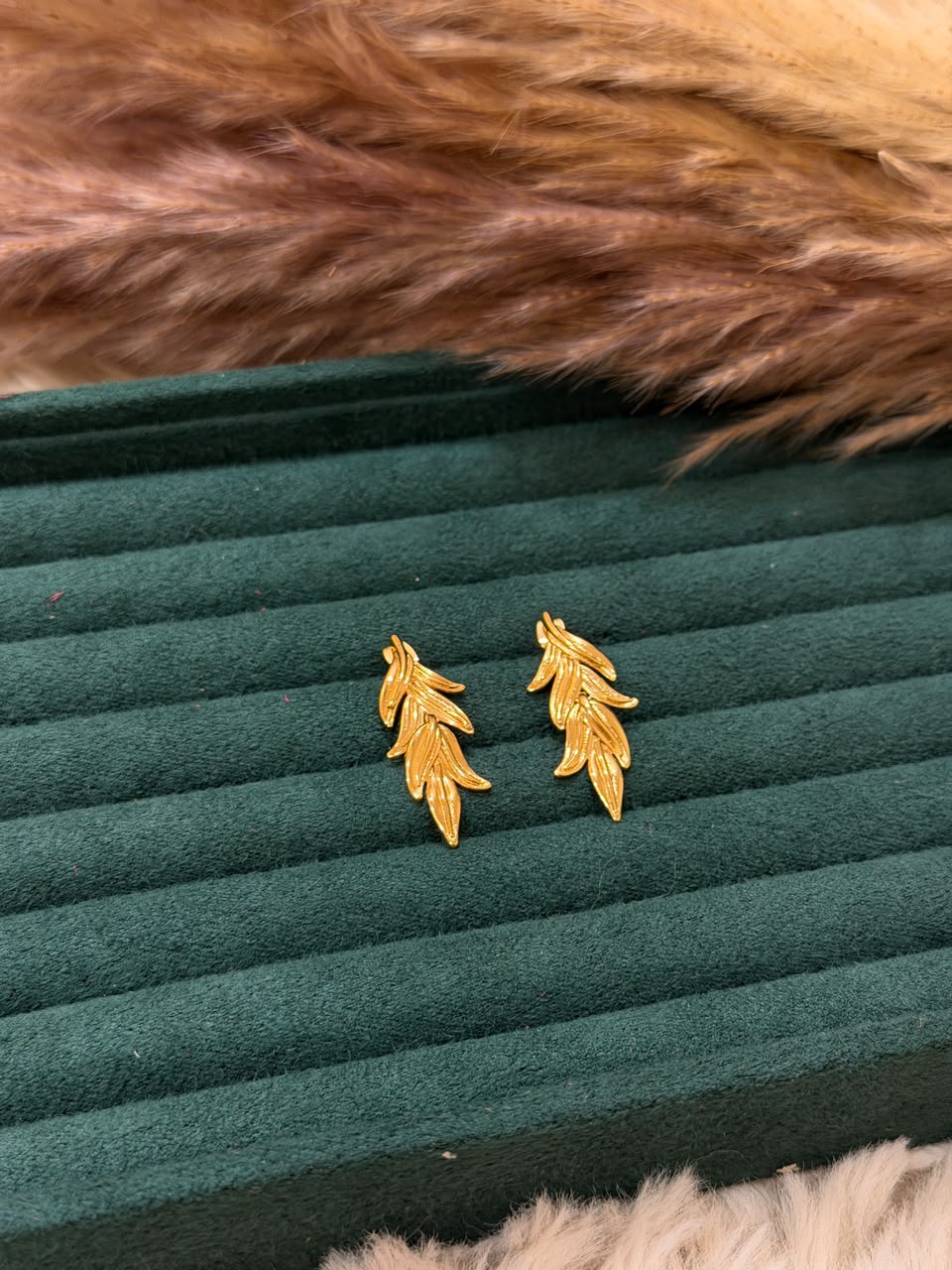 Lush Wine Ear Rings