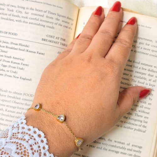 Golden Dewdrop Bracelet