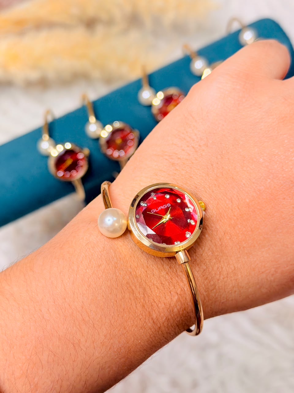 Scarlet Luxe Time Cuff