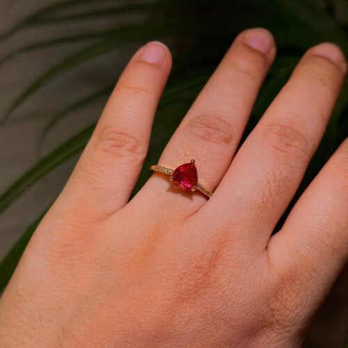 Ruby Aurora Ring