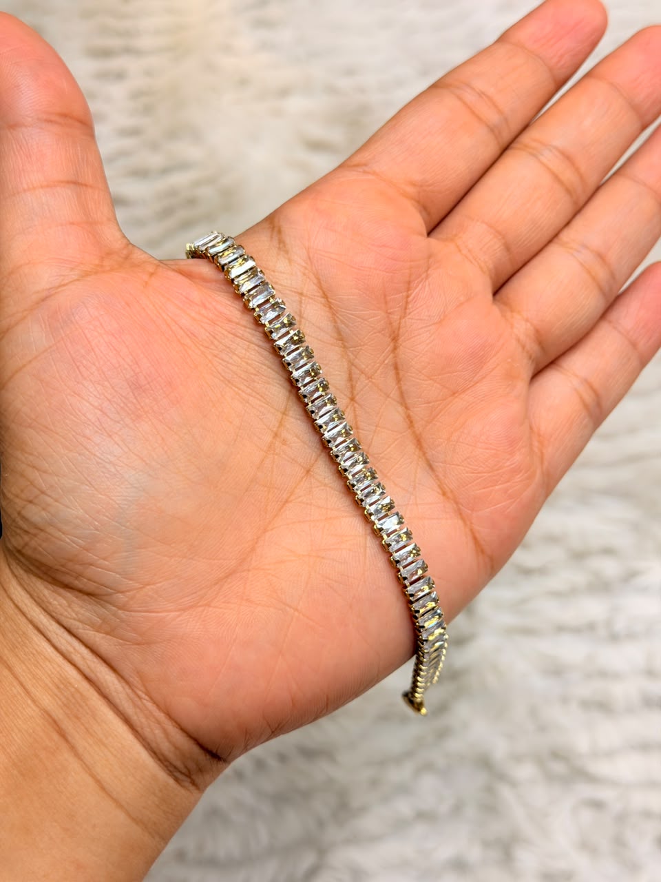 Crystal Cascade Bracelet