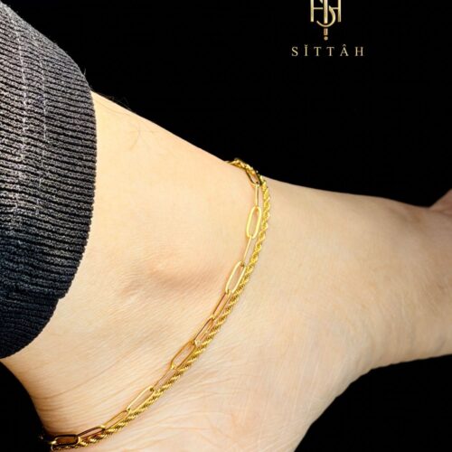 Twin Grace Anklet