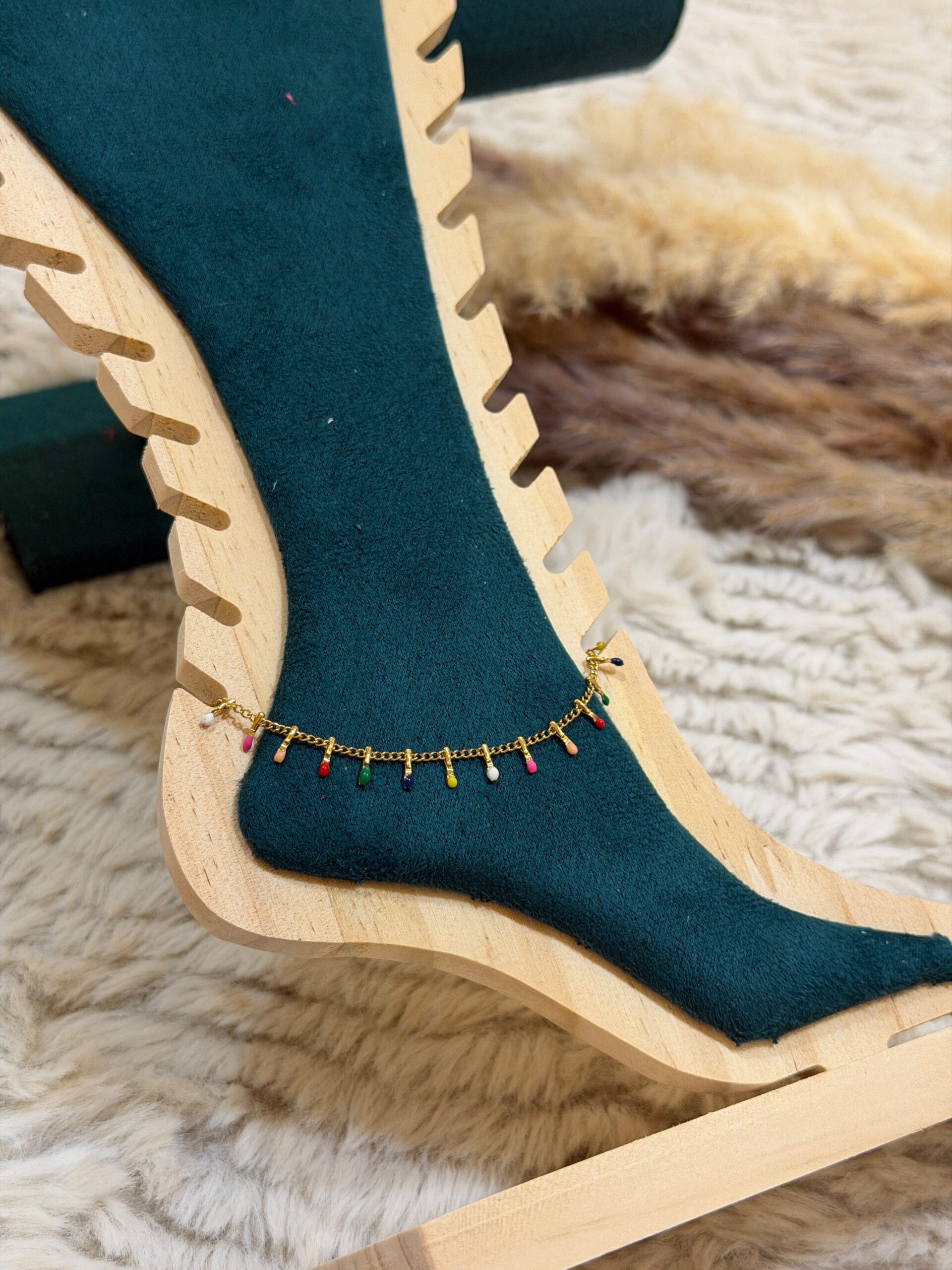 Rangoli Dainty Anklet