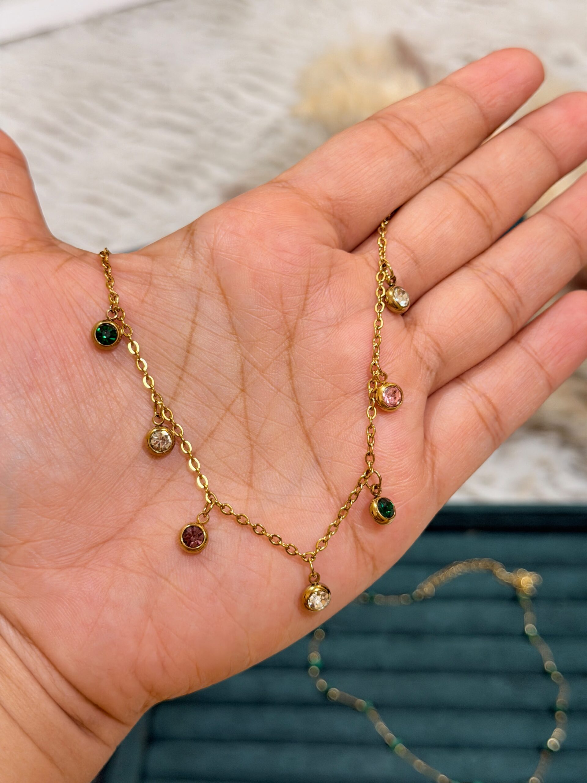 Amara Crystal Drop Chain - Image 3