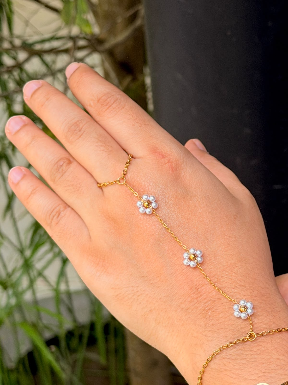 Daisy Grace Hand Chain - Image 2