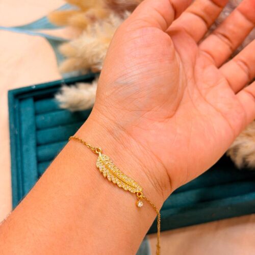 Elan Feather Bracelet