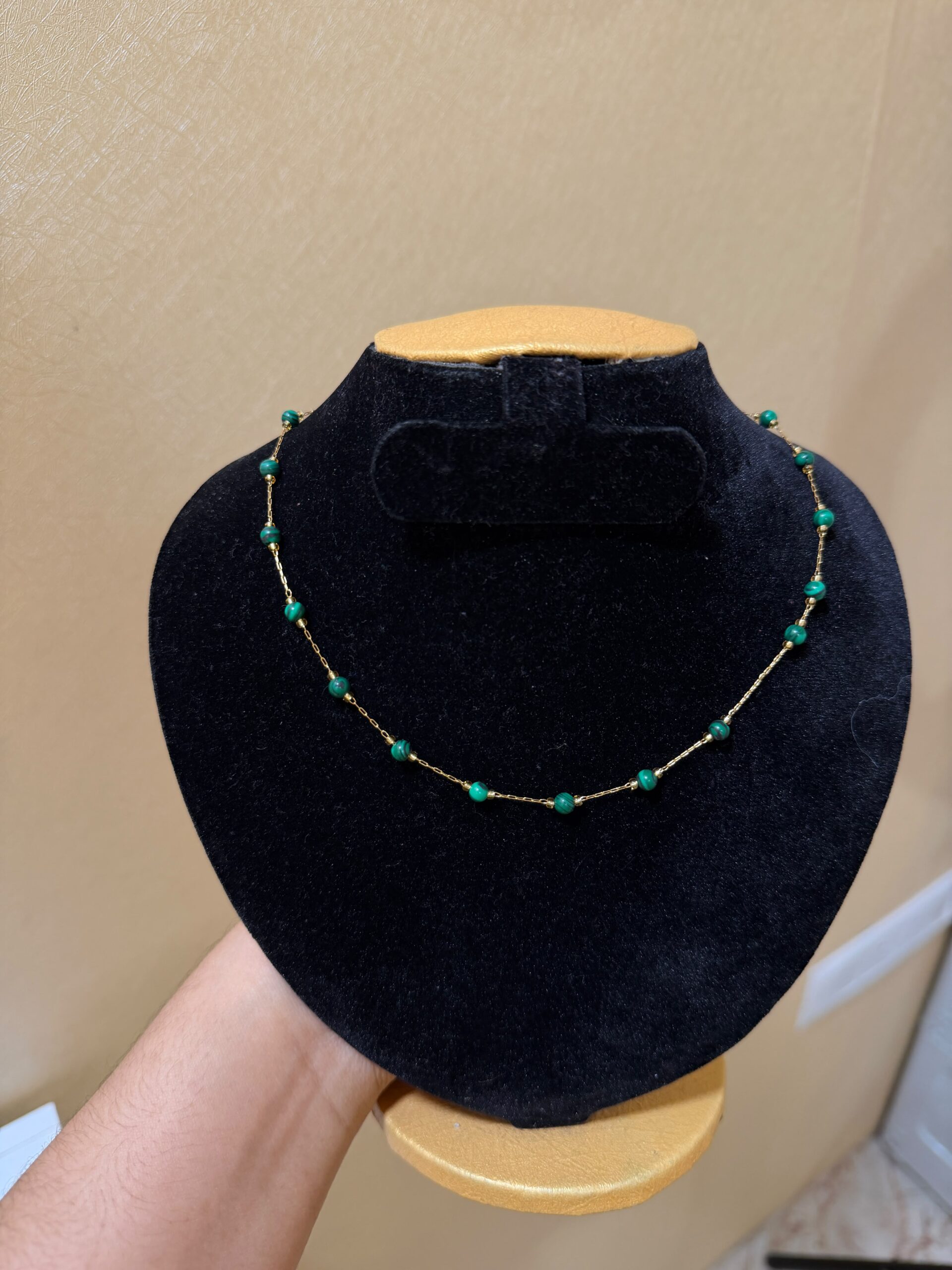 Jade Bloom Chain