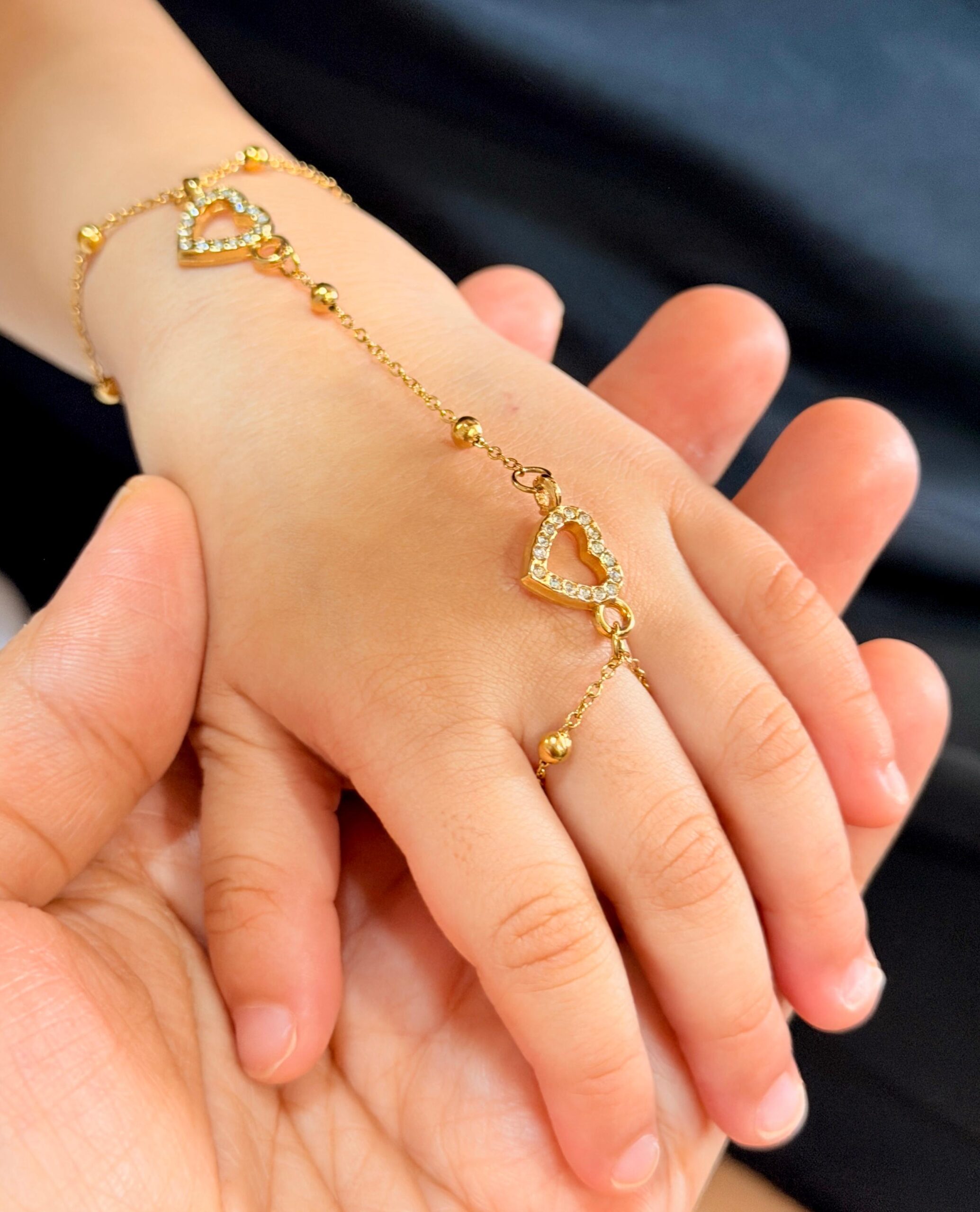 Heartlink Hand Chain