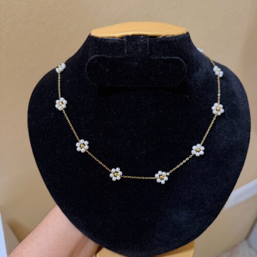 Pearl Blossom Necklace