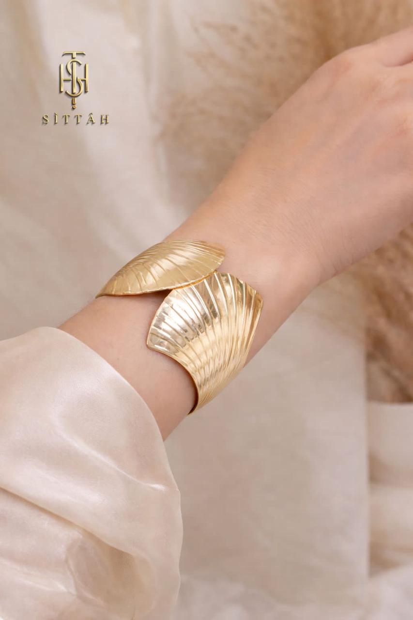 Mira Ripple Cuff Bracelet