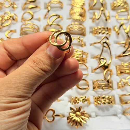 Double Sphere Ring