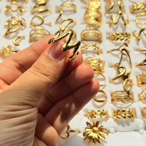 Zig-Zag Luxe Ring