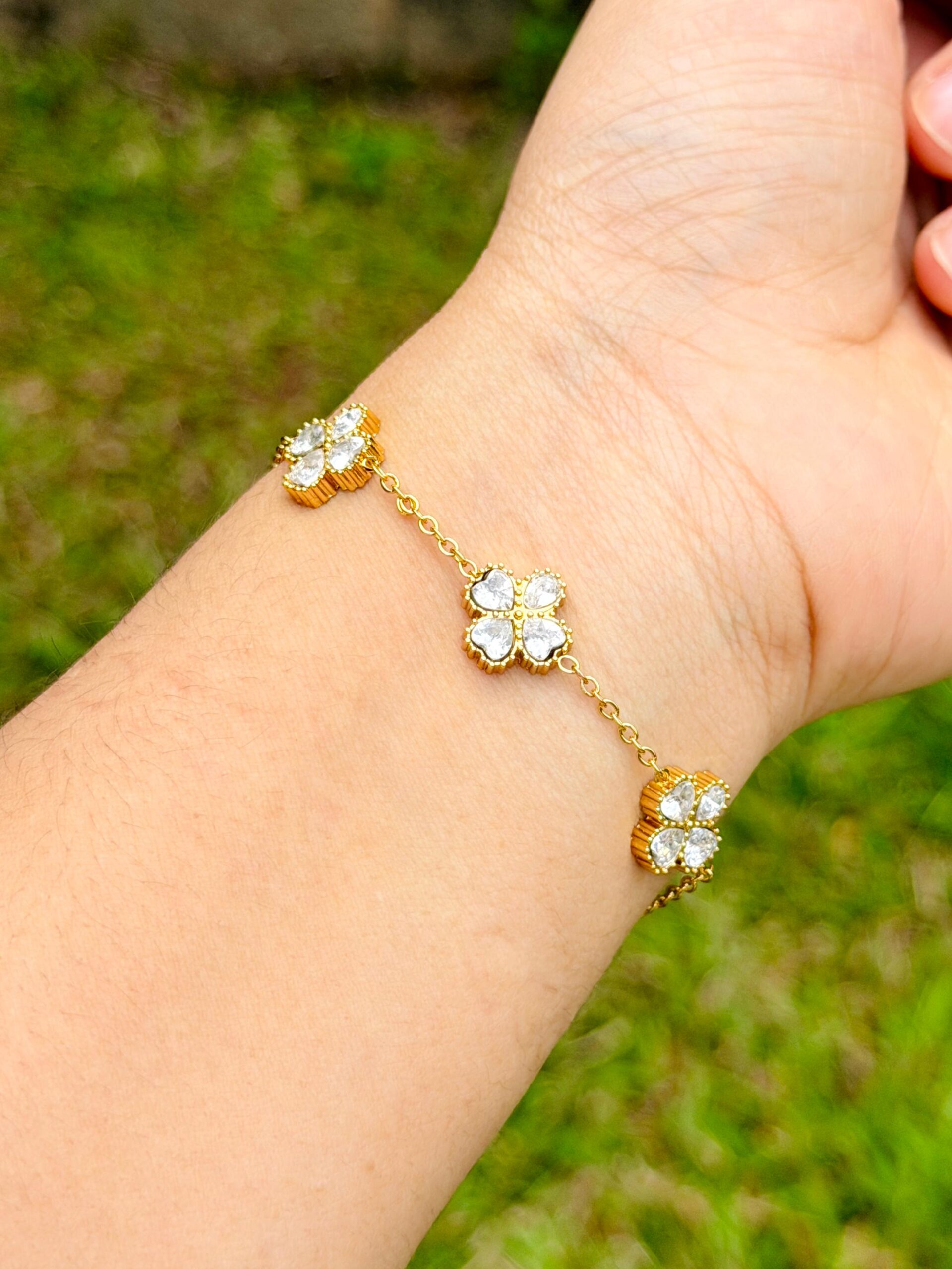 Crystal Bloom Bracelet