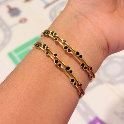 Onyx Glow Bangle