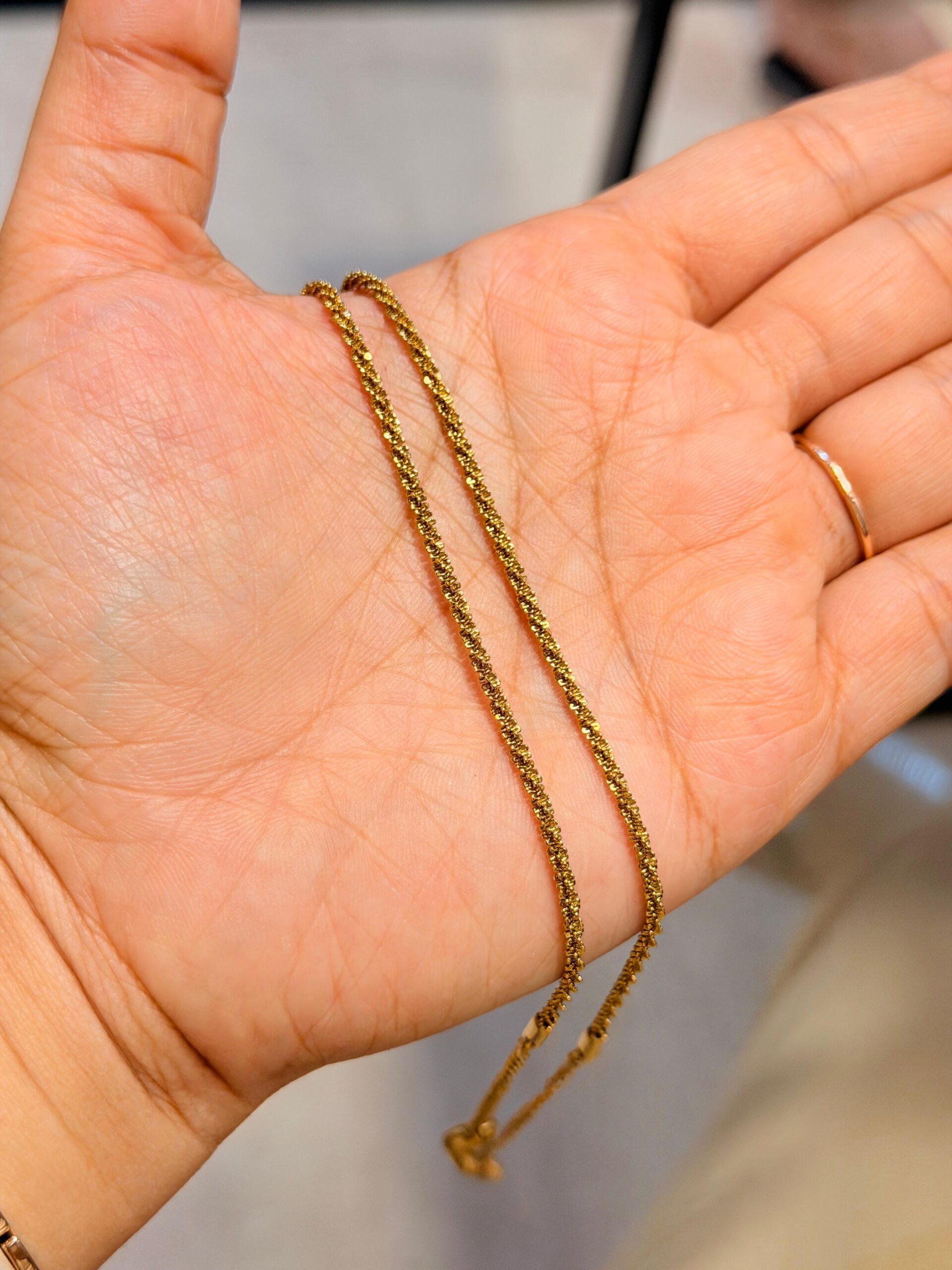 Shimmer Luxe Anklet - Image 2